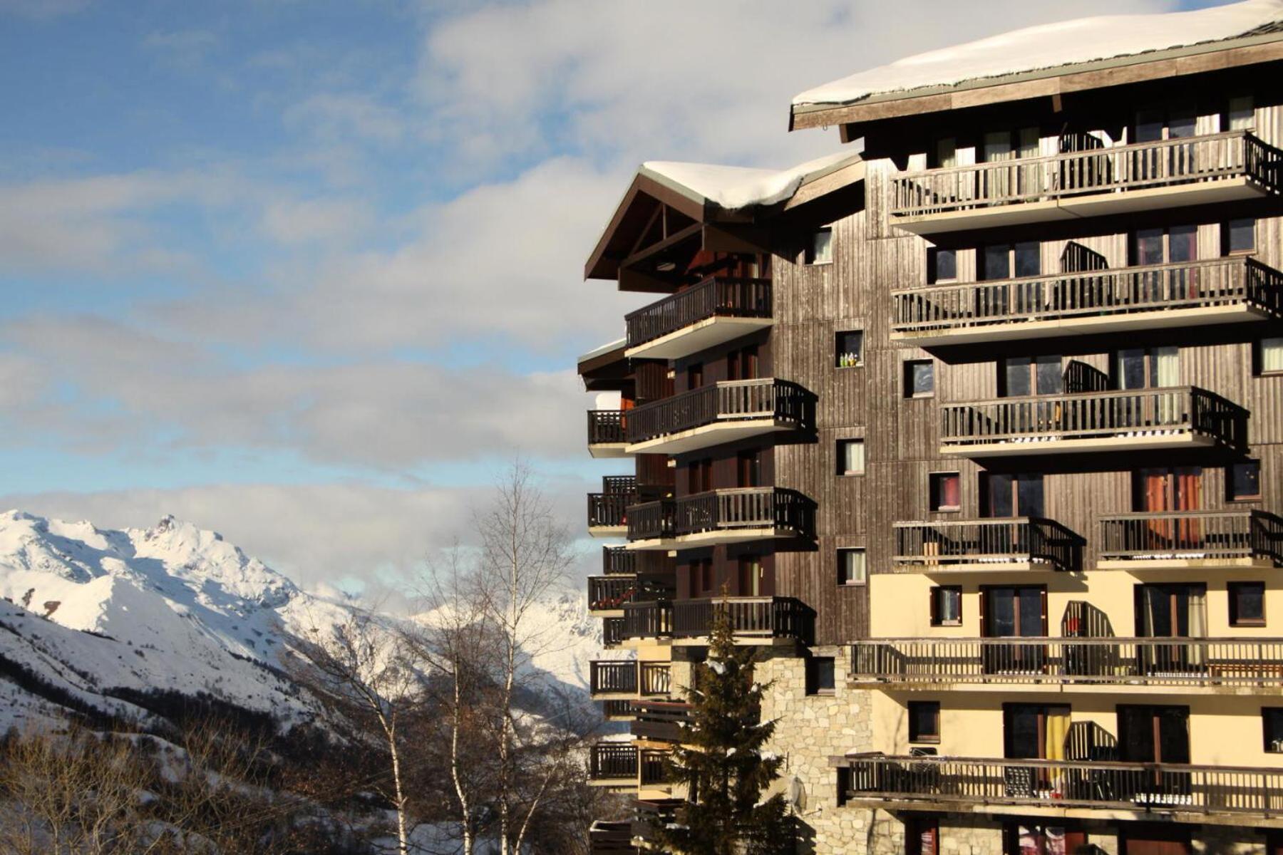 Residence Balcons D'Olympie - Appartement Confortable - Au Pied Des Pistes - Balcon Mae-2974 サン・マルタン・ド・ベルヴィル エクステリア 写真