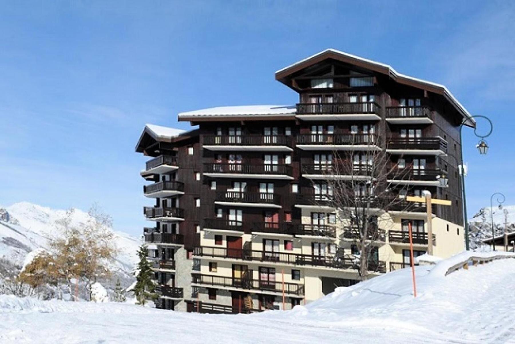 Residence Balcons D'Olympie - Appartement Confortable - Au Pied Des Pistes - Balcon Mae-2974 サン・マルタン・ド・ベルヴィル エクステリア 写真